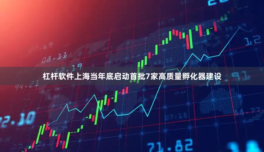 杠杆软件上海当年底启动首批7家高质量孵化器建设